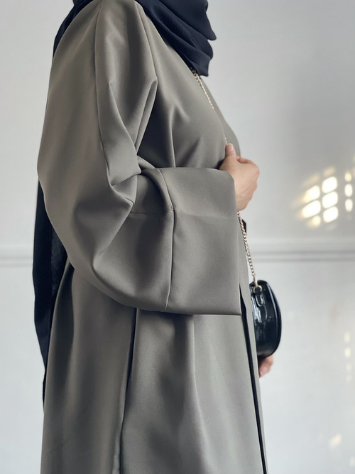 Khaki basics abayah