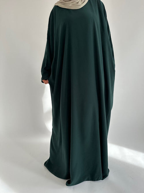 Emerald butterfly abayah
