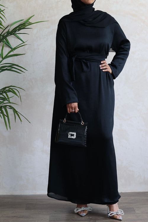 Lina dress: black