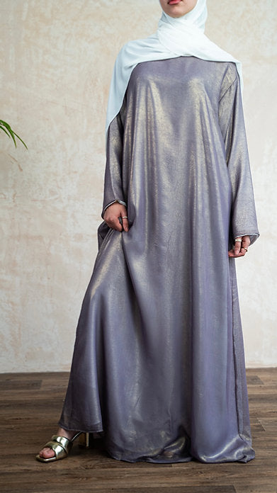 Lilac dirac Kimono dress