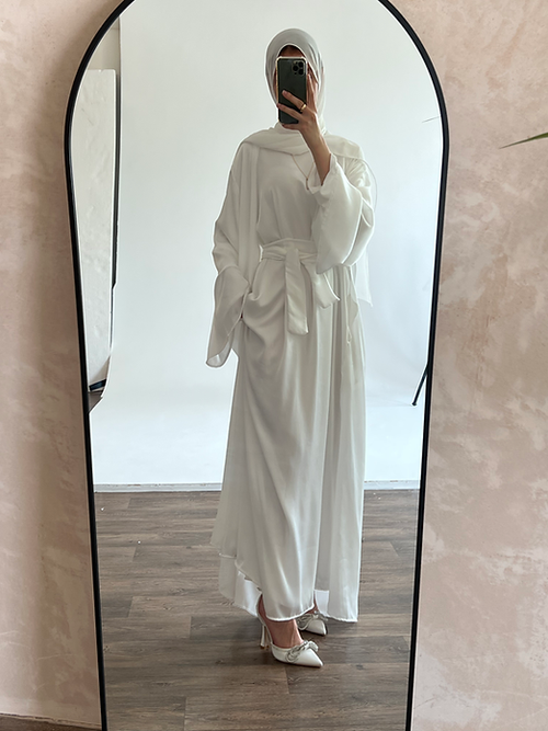 Lina dress: white