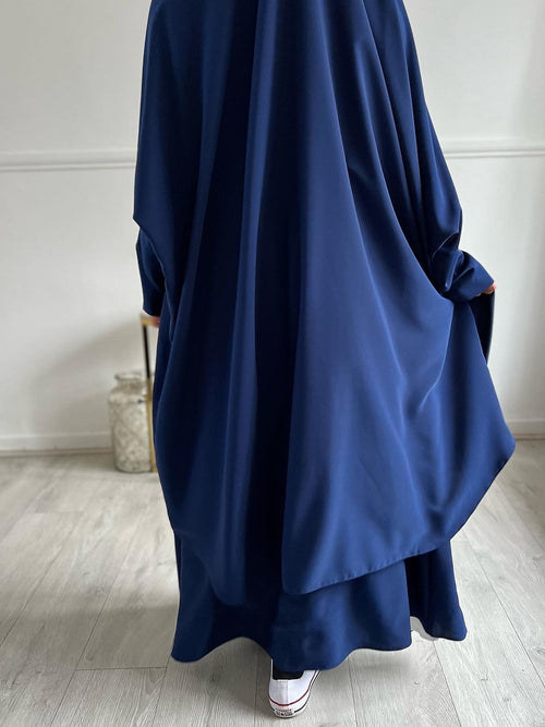 Hawa 2-piece (Royal blue) Jilbaab