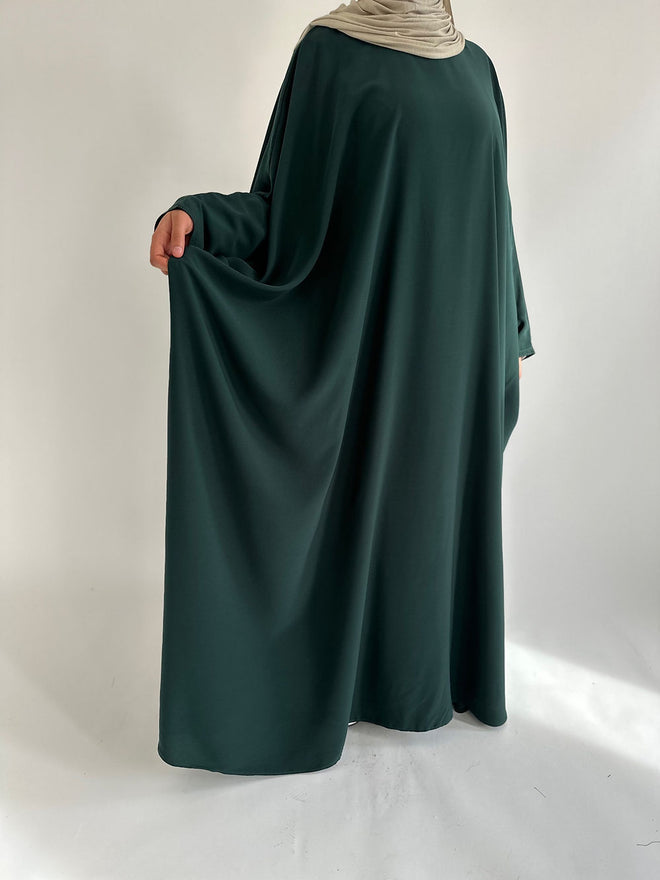 Emerald butterfly abayah