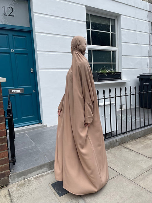 1 piece Jilbaab - Caramel