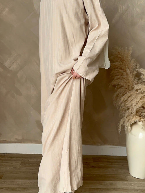 Beige Linen dress