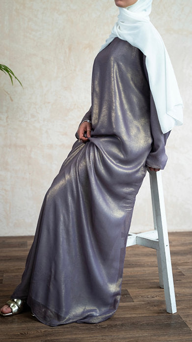 Lilac dirac Kimono dress
