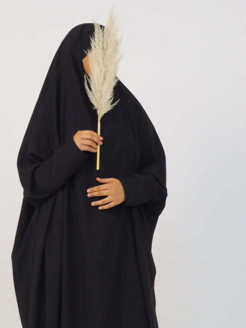 1-piece Jilbaab- Black