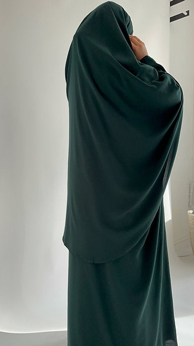 Emerald green Khimar