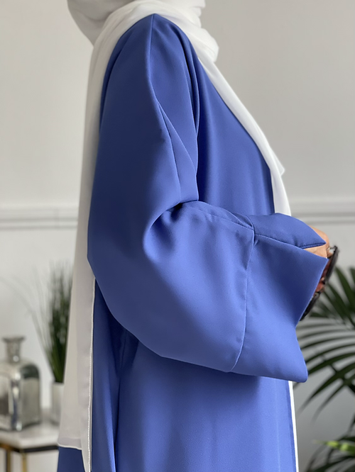 Indigo open abayah
