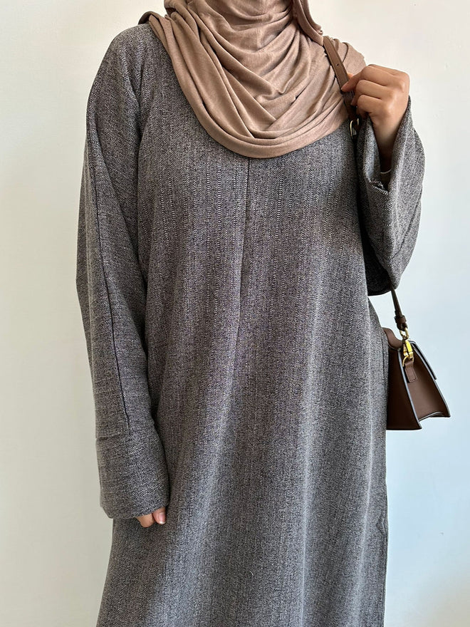 Chestnut 2.0 Zip abayah