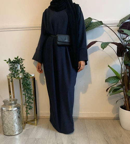 Navy Blue basics Abayah