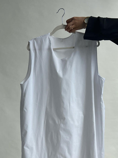 Khaki Cotton abayah set