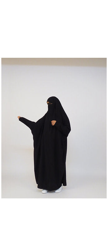 1-piece Jilbaab- Black