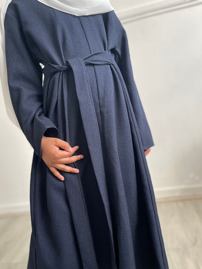 Classy navy kids abayah