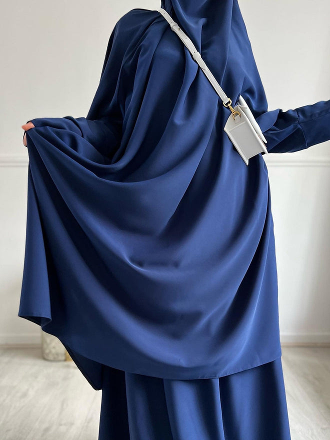 Hawa 2-piece (Royal blue) Jilbaab