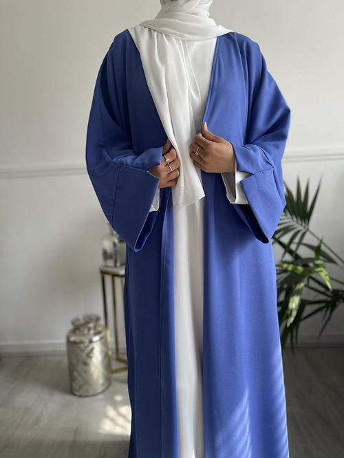 Indigo open abayah
