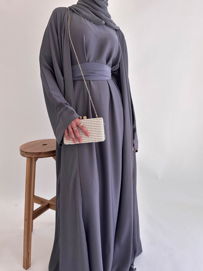 Ash purple Ripple 3-piece Set