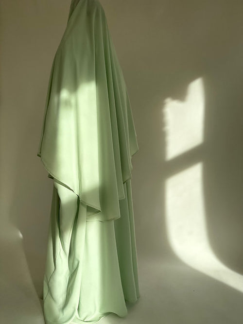Mint green Khimar