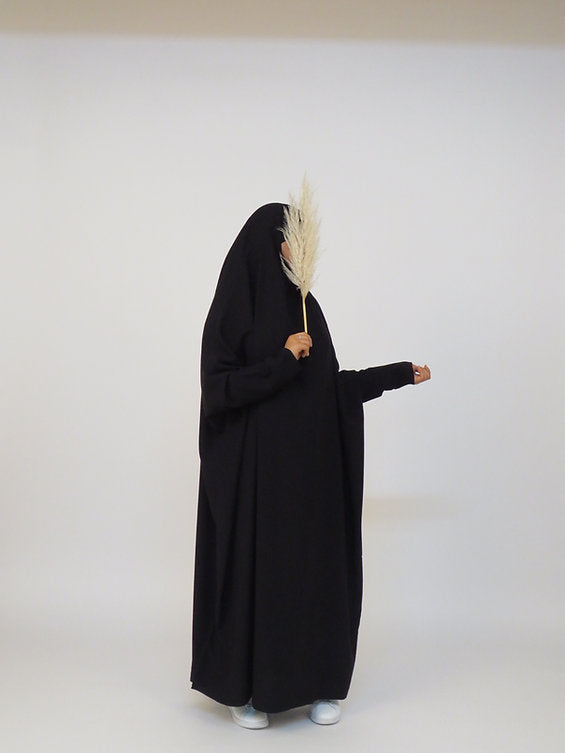 1-piece Jilbaab- Black