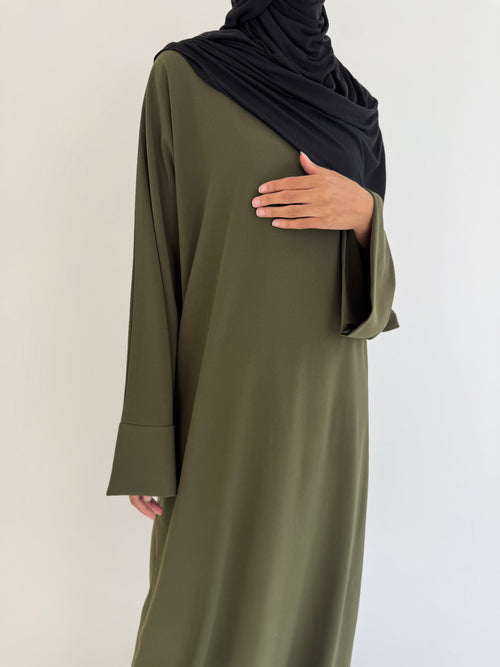Soft Olive Abayah