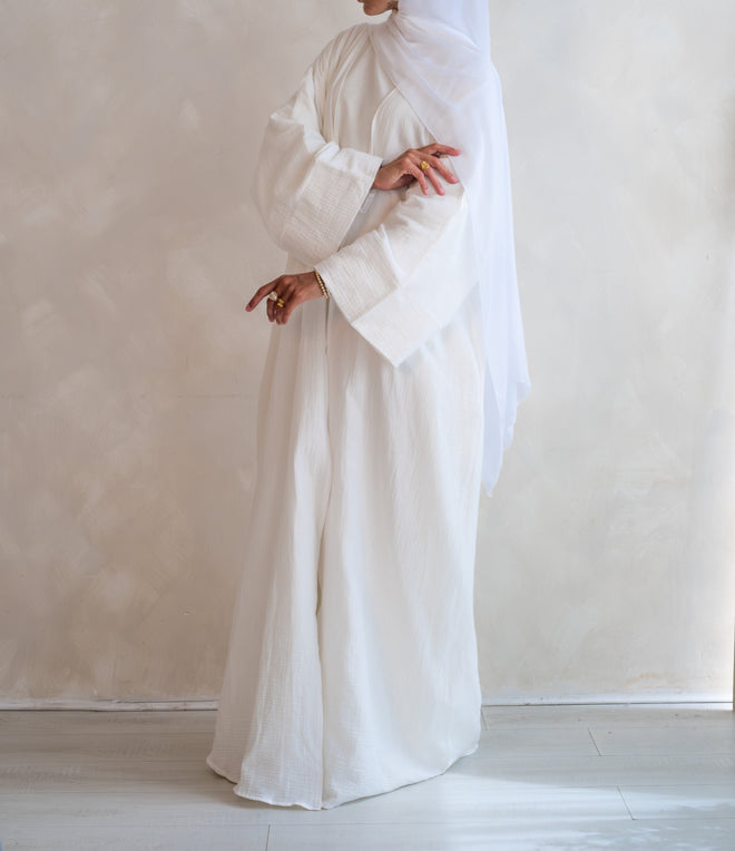White Cotton Kimono