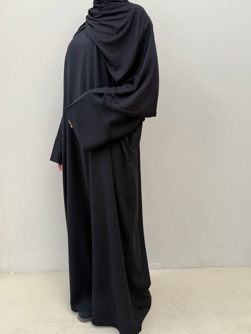 Premium Black Nida abayah