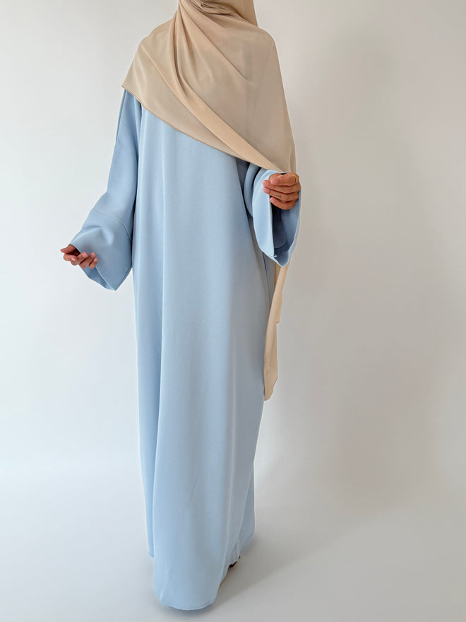 Spring basics: Powder blue Abayah