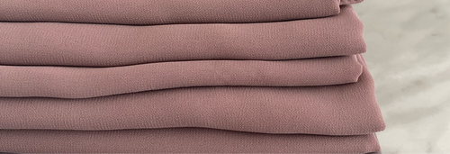 Mauve chiffon hijaabs
