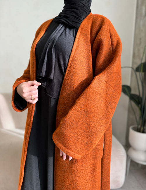 Sienna Wool Coat abayah