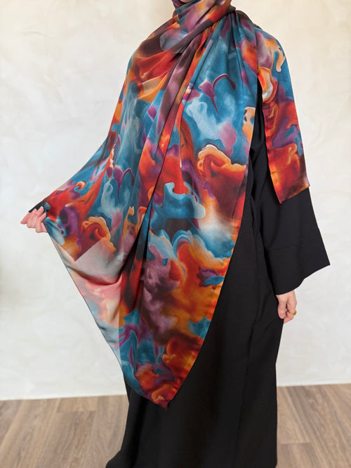 Printed Silk Hijaabs 2