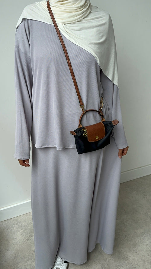 Livid Ribbed co-ord skirt set
