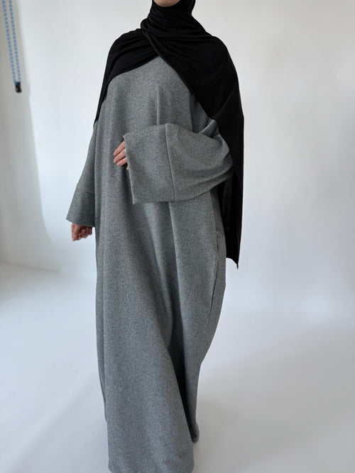 Steel Winter Abayah