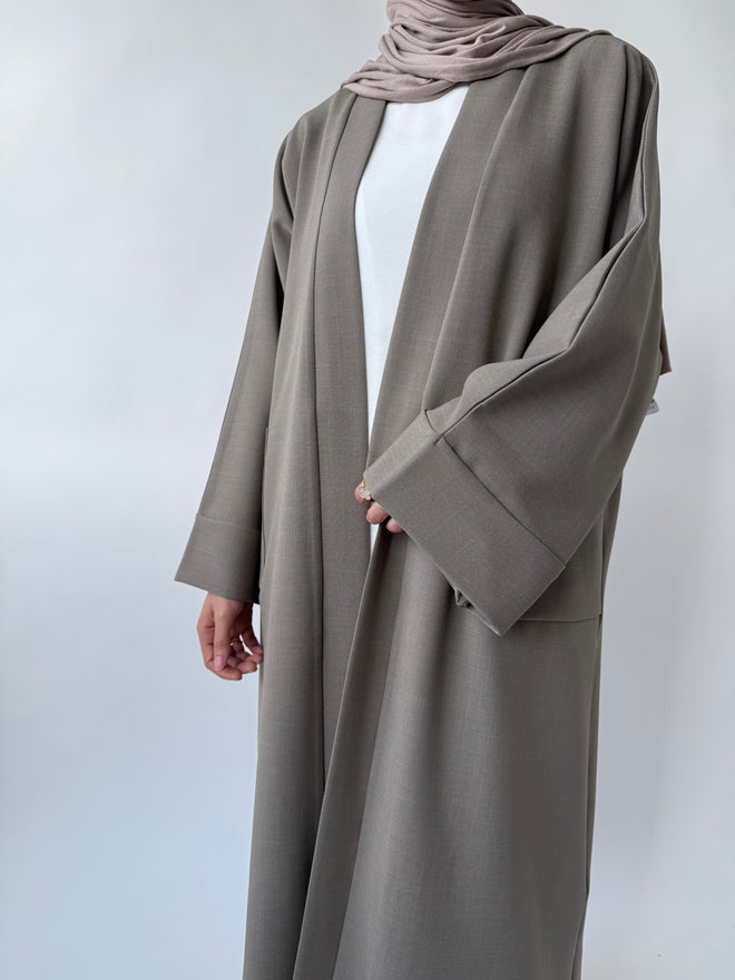 Premium Stone Coat Abayah