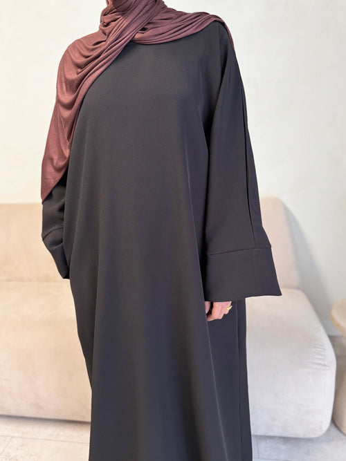 Premium brown abayah