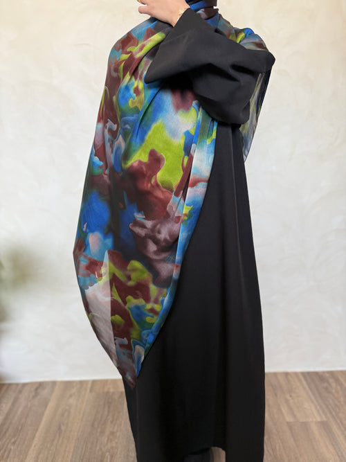 Printed Silk Hijaabs 3