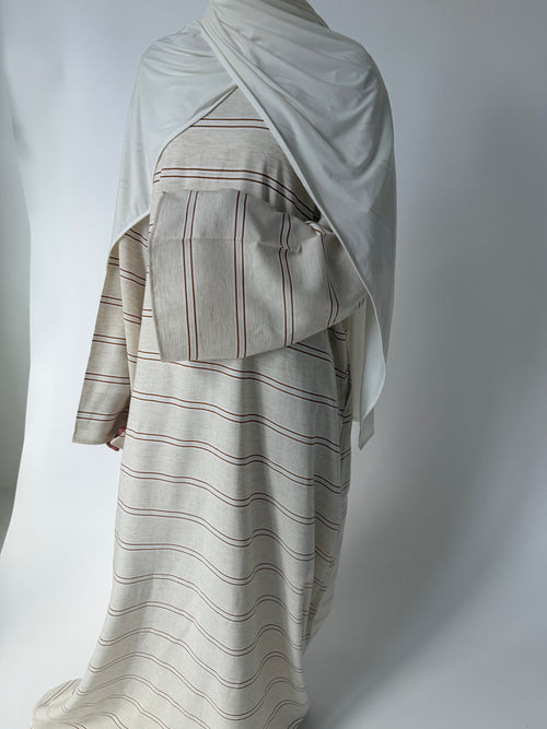 Linen stripe Dress