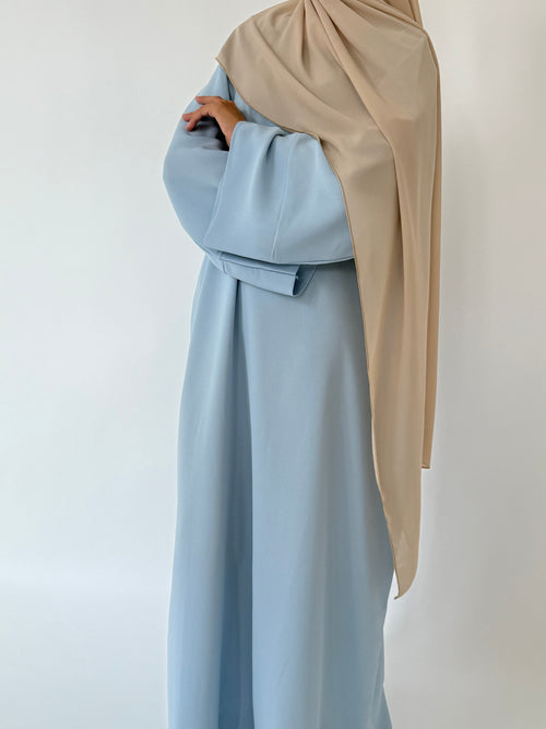 Spring basics: Powder blue Abayah