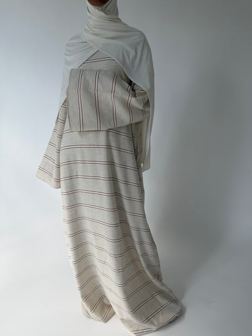 Linen stripe Dress