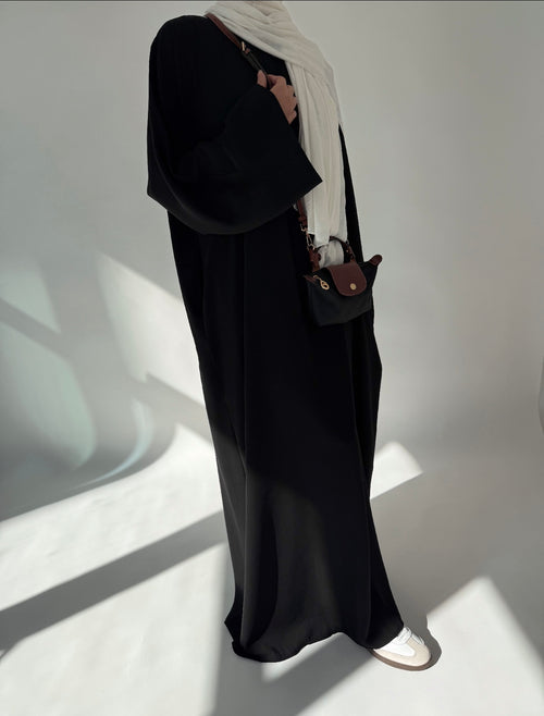 Soft Black abayah