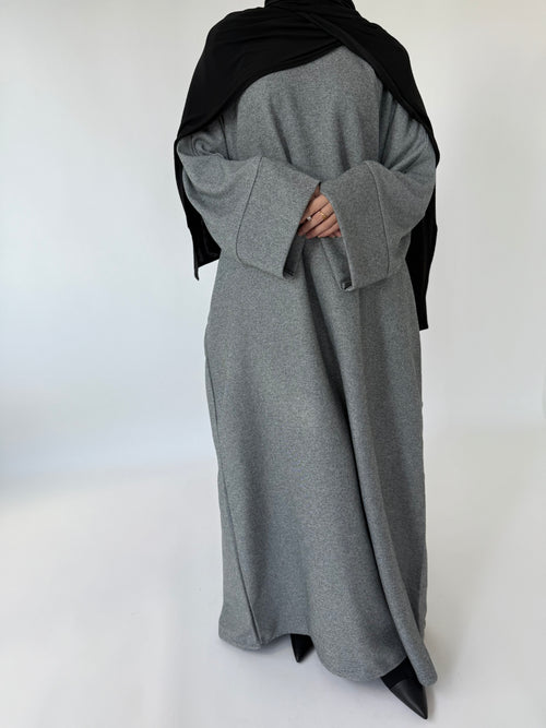 Steel Winter Abayah