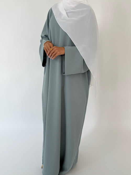 Spring basics: Marine blue Abayah
