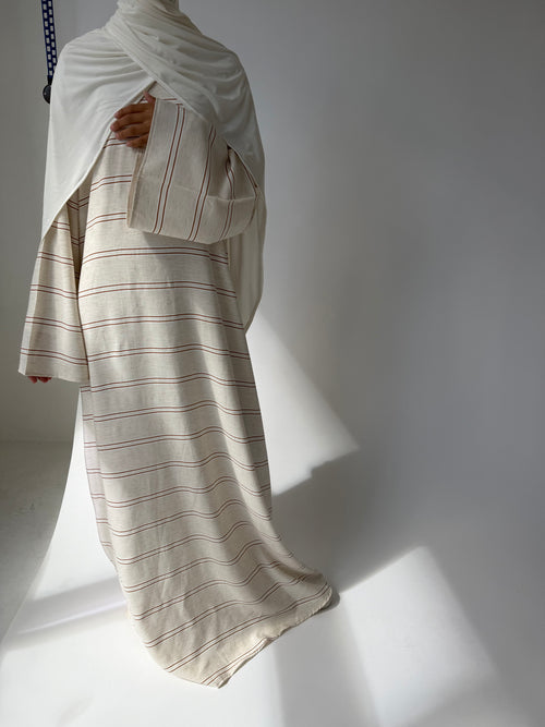Linen stripe Dress