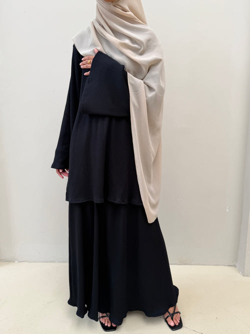 Dania co-ord Set: Black