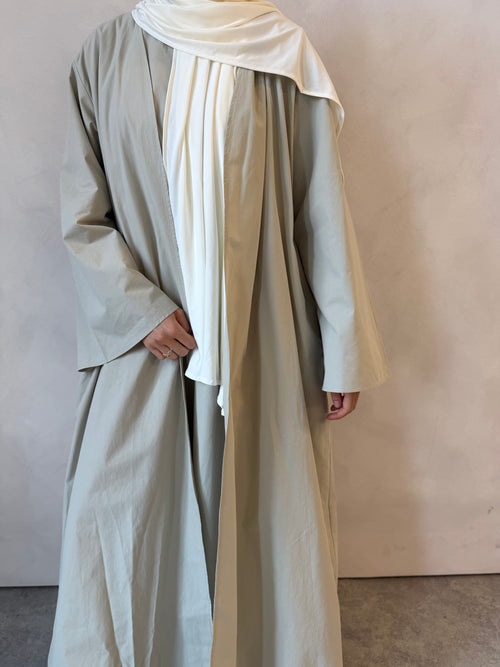 Sage Cotton abayah set