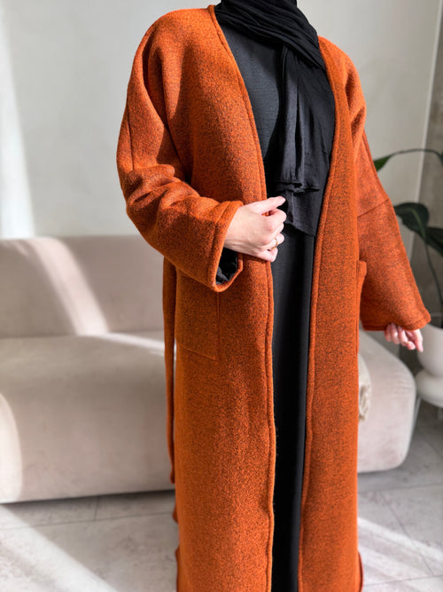 Sienna Wool Coat abayah