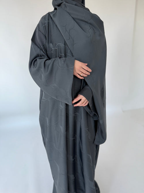 Graphite Abayah Set