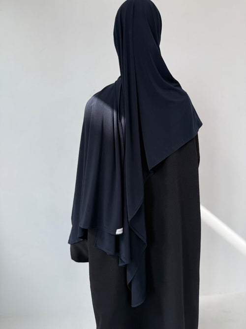 Deep Blue Premium Jersey Hijaab