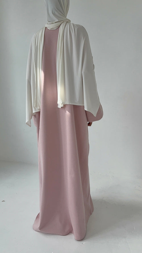 Pink Cloud Coat Abayah