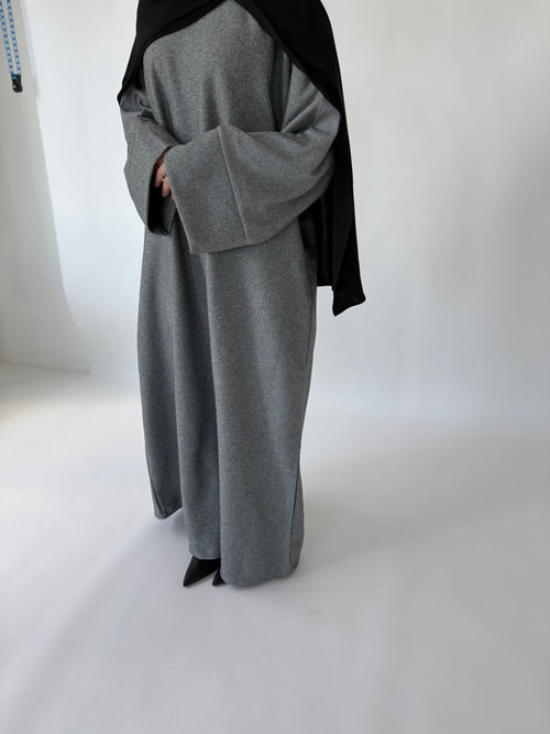 Steel Winter Abayah