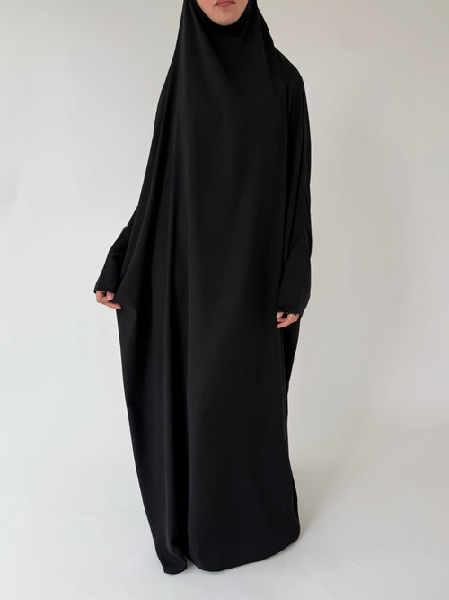 1 piece Jilbaab- Black